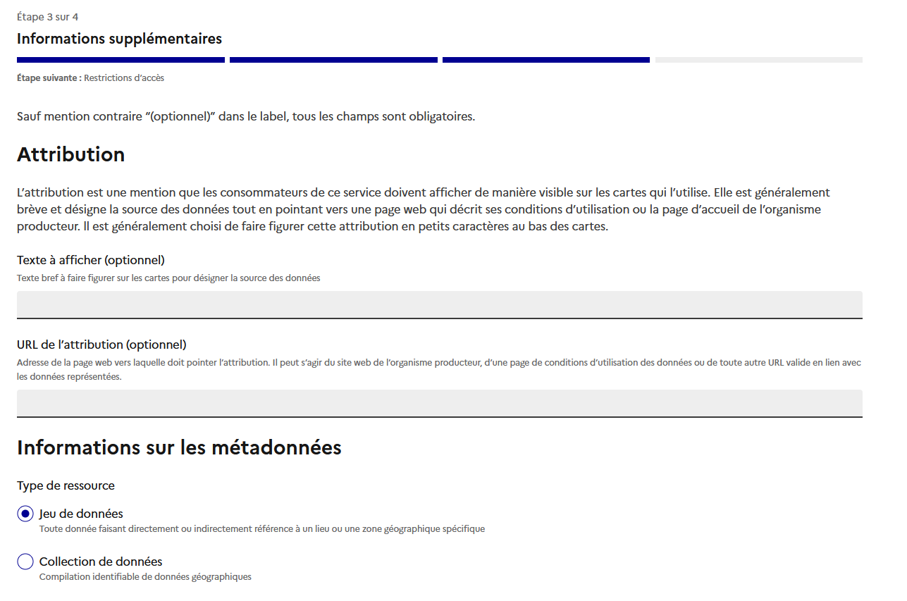 Description de la ressource