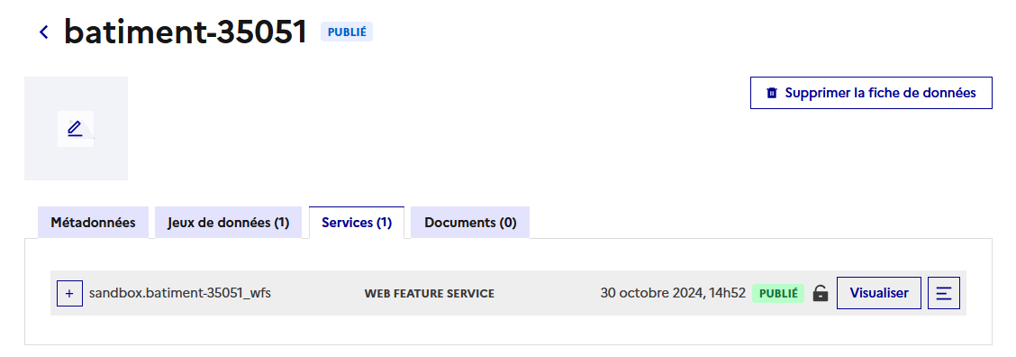 Référence temporelle et responsable de la ressource