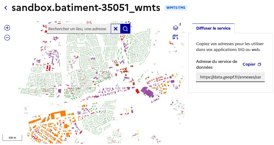 Visualisation d’un service WMS