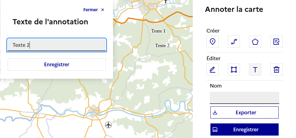 Modification du contenu d’un texte