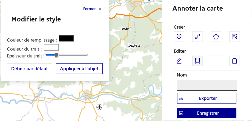 Image décrivant comment modifier l’apparence d’un texte