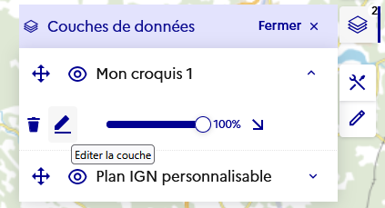 Image décrivant comment reprendre un croquis existant