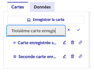 Enregistrement d’une nouvelle carte