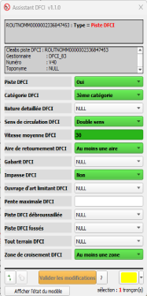 Exemple de plug-in QGIS - assistant de saisie DFCI