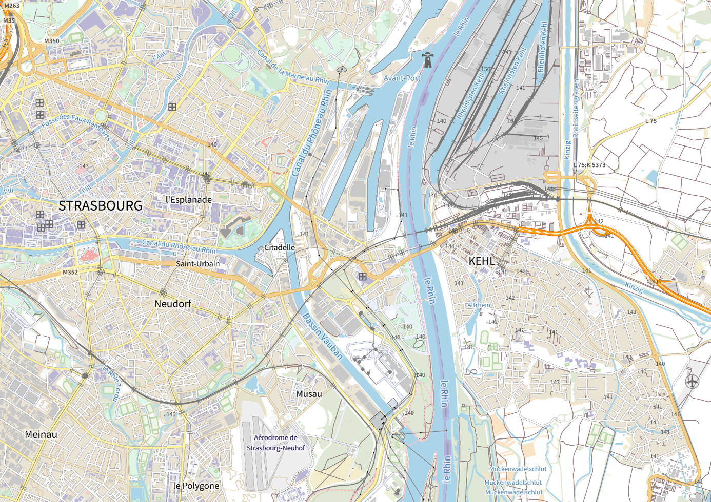 Aperçu sur Strasbourg après