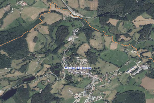 IGN-F - Admin Express et BD Ortho - Crocq (23)