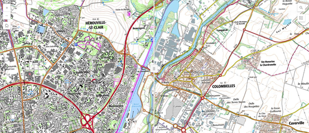 Exemple de légende du SCAN 25
